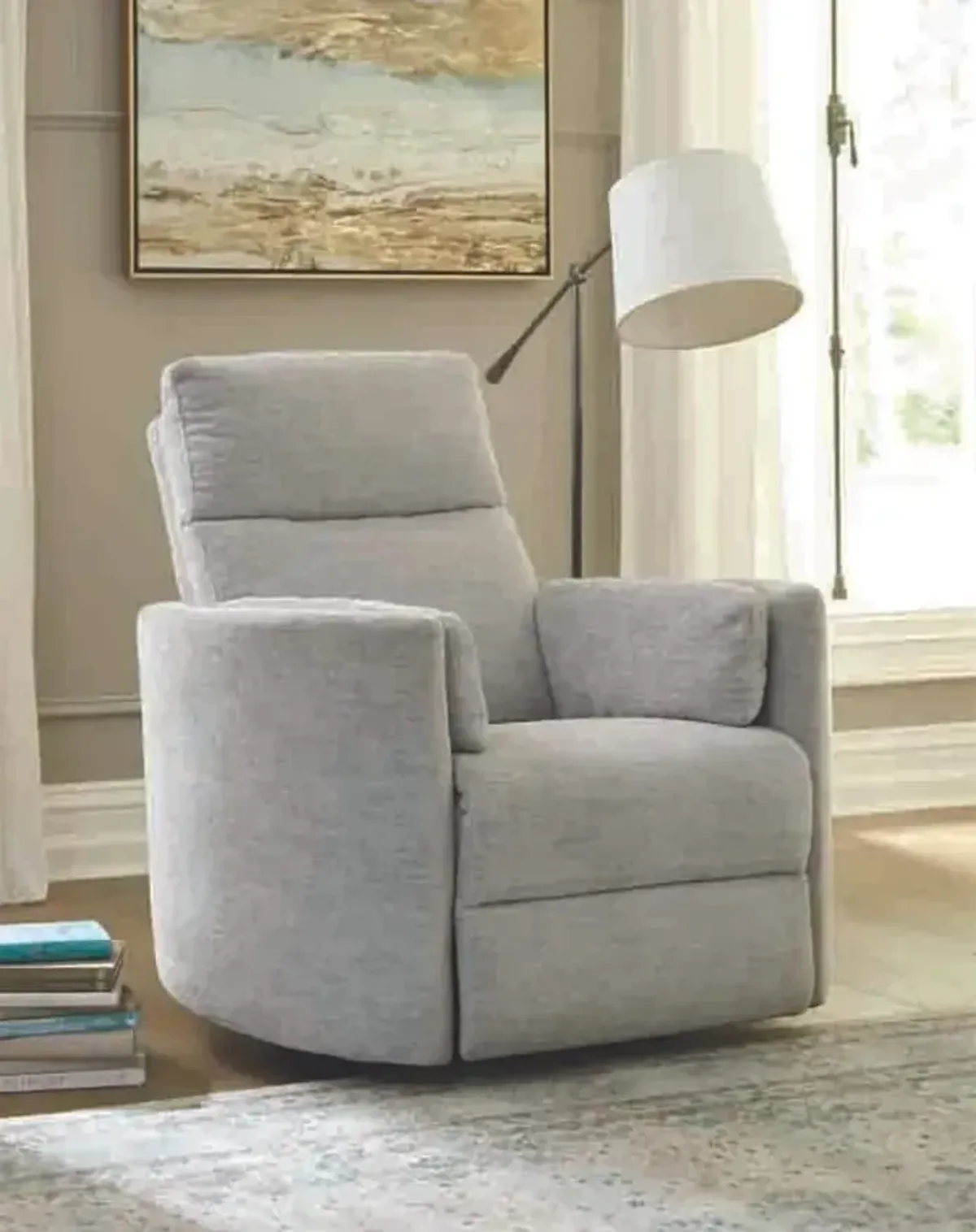 Parker House Radius Mineral Power Swivel Glider Recliner Chair