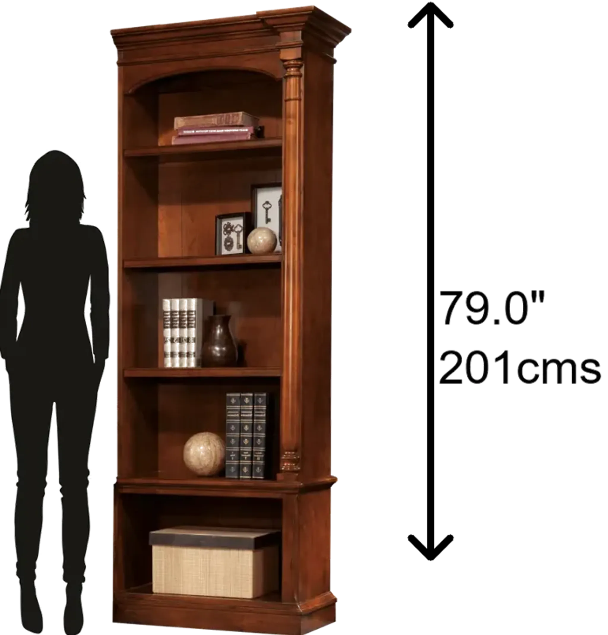Right Pier Bookcase Hudsons Furniture Mattress | Furniture.com