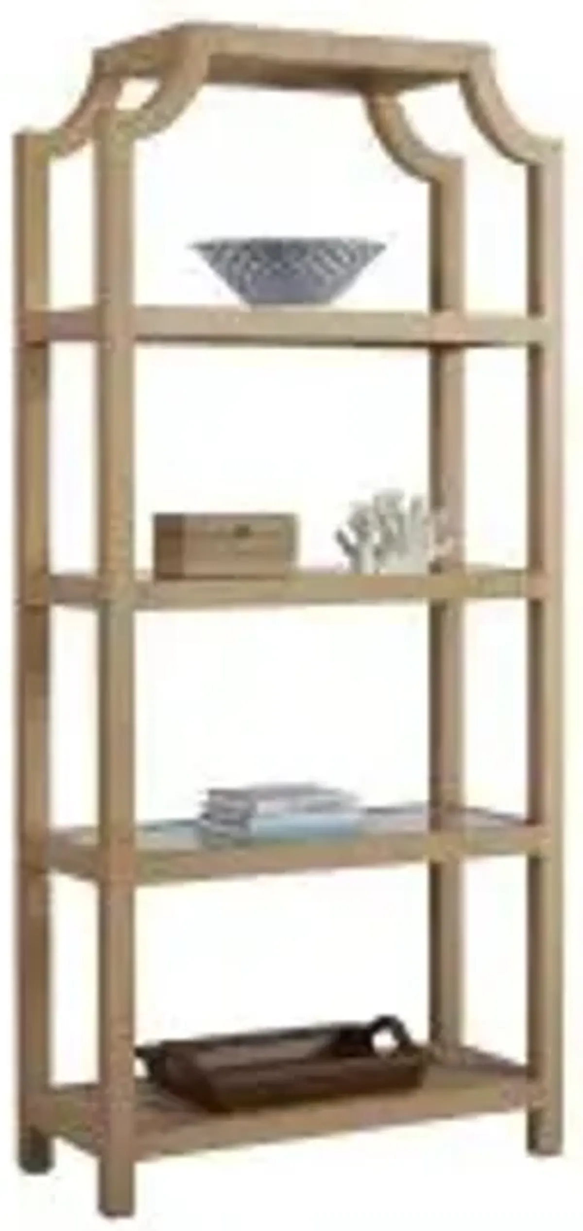 Barclay Butera by Lexington Newport Beachcomber Raffia Etagere