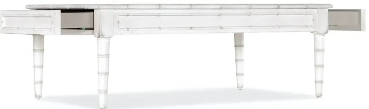 Hooker Furniture Charleston White Rectangle Cocktail Table