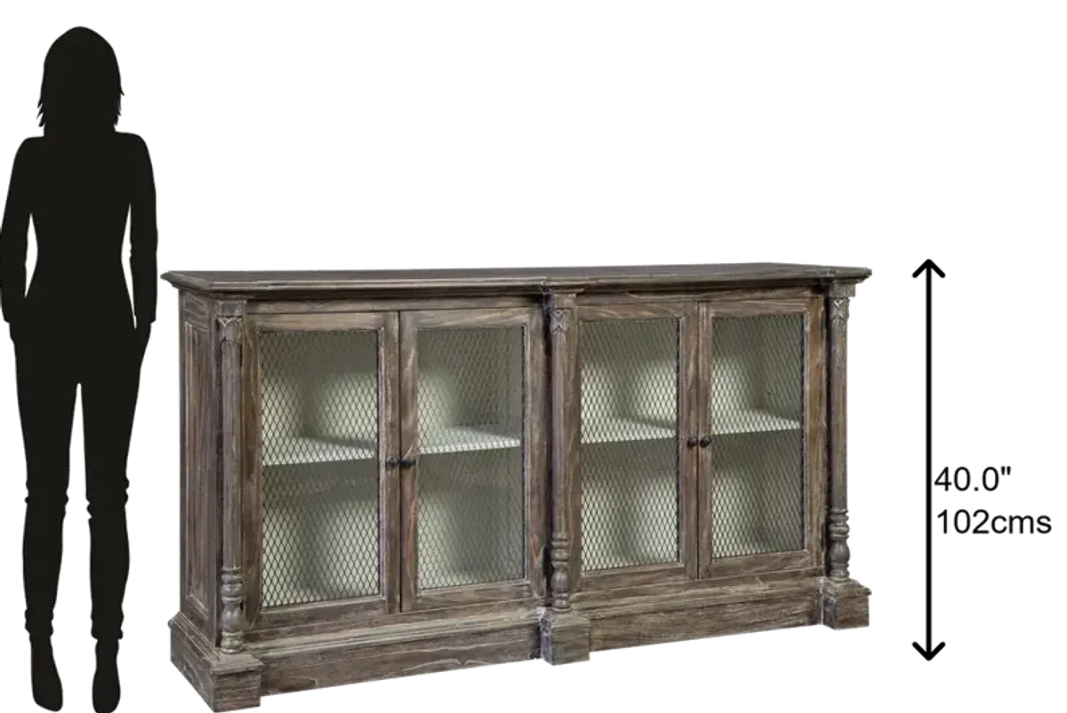 Hekman Wire Door Chest