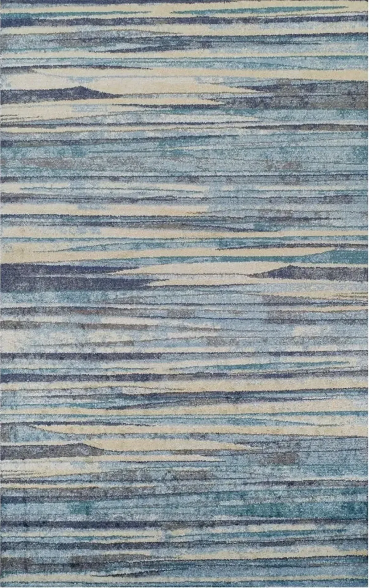 Dalyn Gala Ivory/Sky Blue/Teal 5'X7' Area Rug