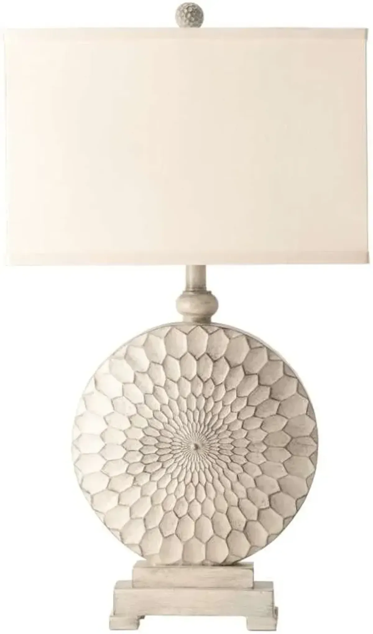 Crestview Sundance Cream Cake Table Lamp