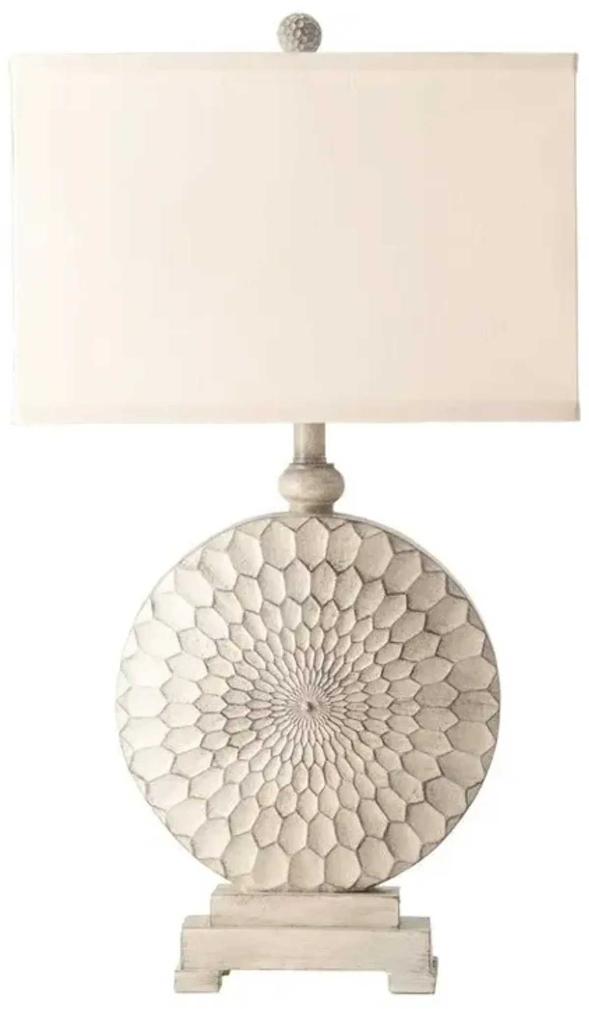 Crestview Sundance Cream Cake Table Lamp