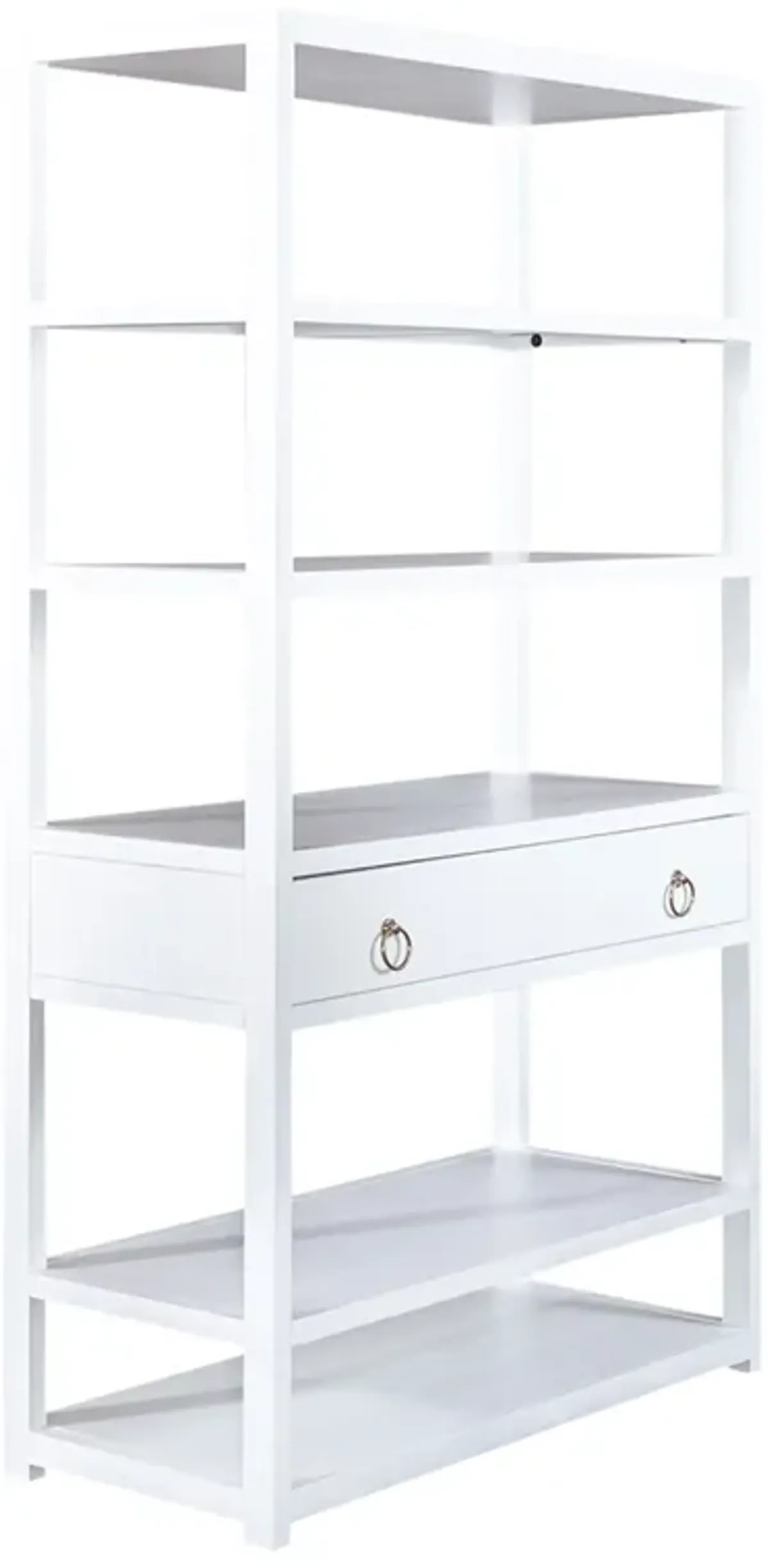 Liberty Furniture Wire Brushed White Accent Bookcase East End