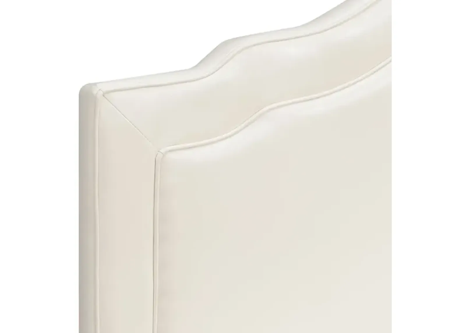 Steve Silver Edmond White Panel Queen Headboard