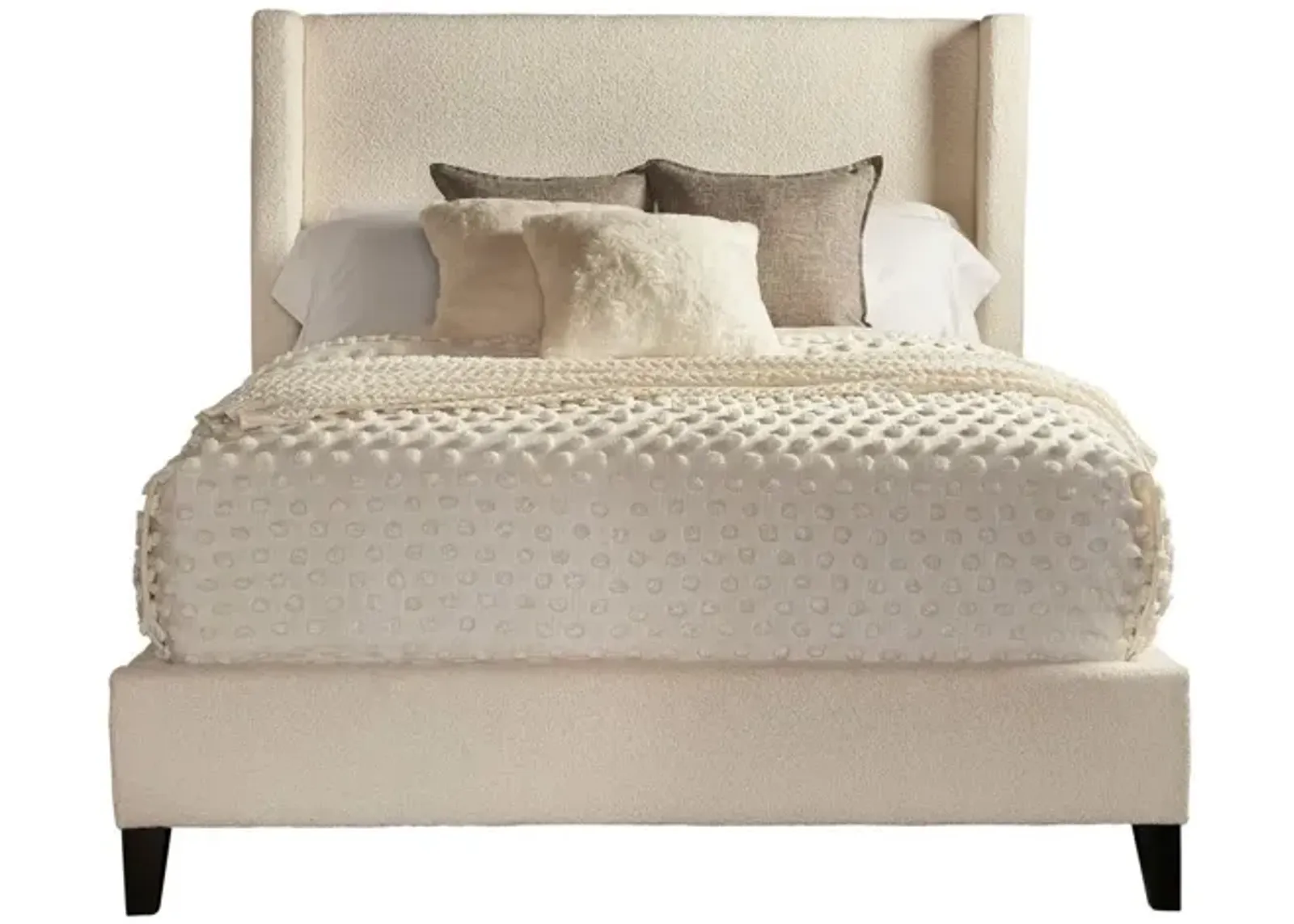 Parker House Angel Himalaya Ivory Queen Upholstered Headboard