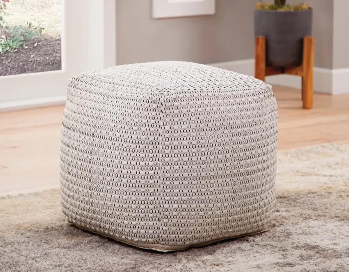 Steve Silver Hakim Handwoven Pouf