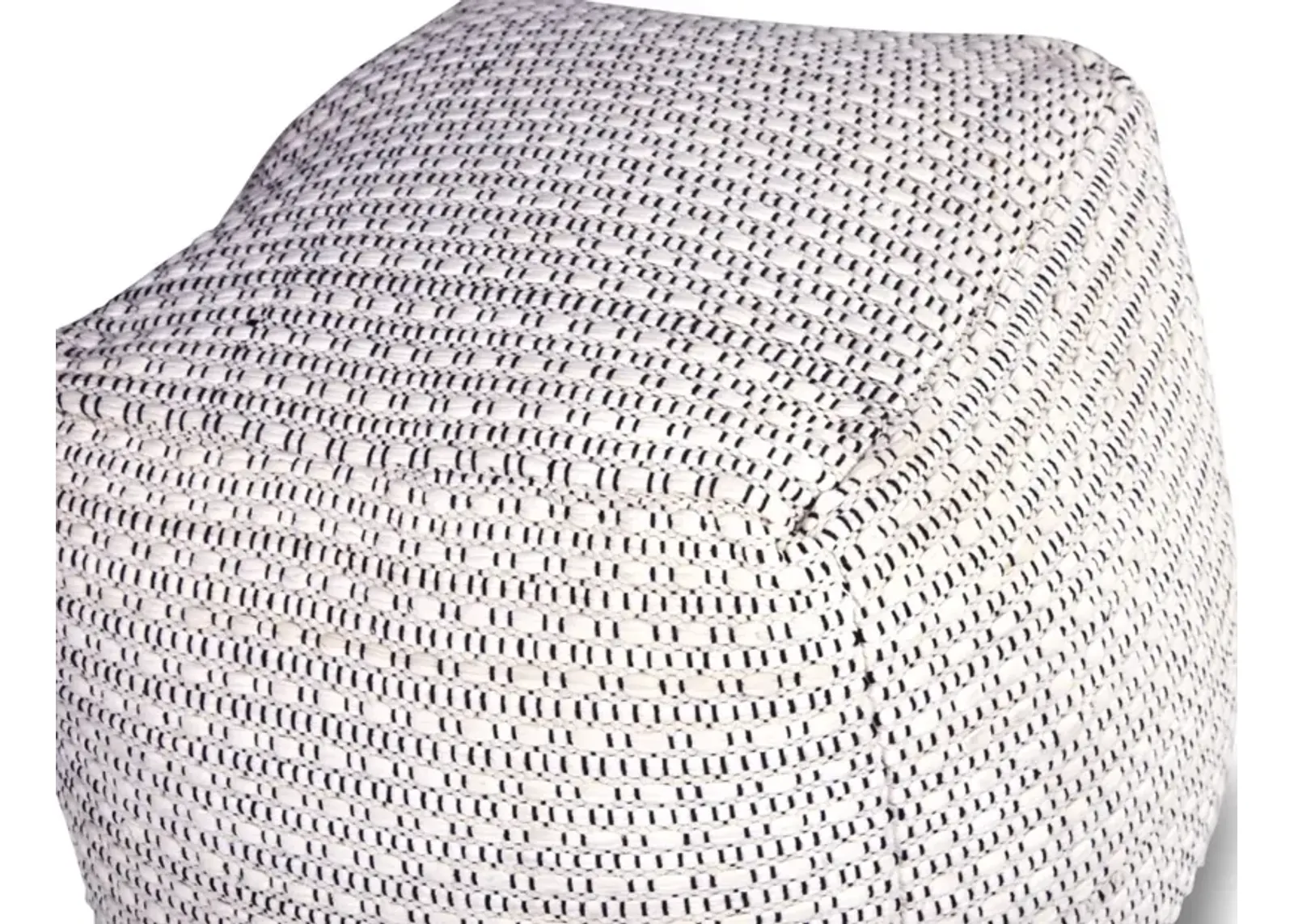 HAKIM HANDWOVEN POUF