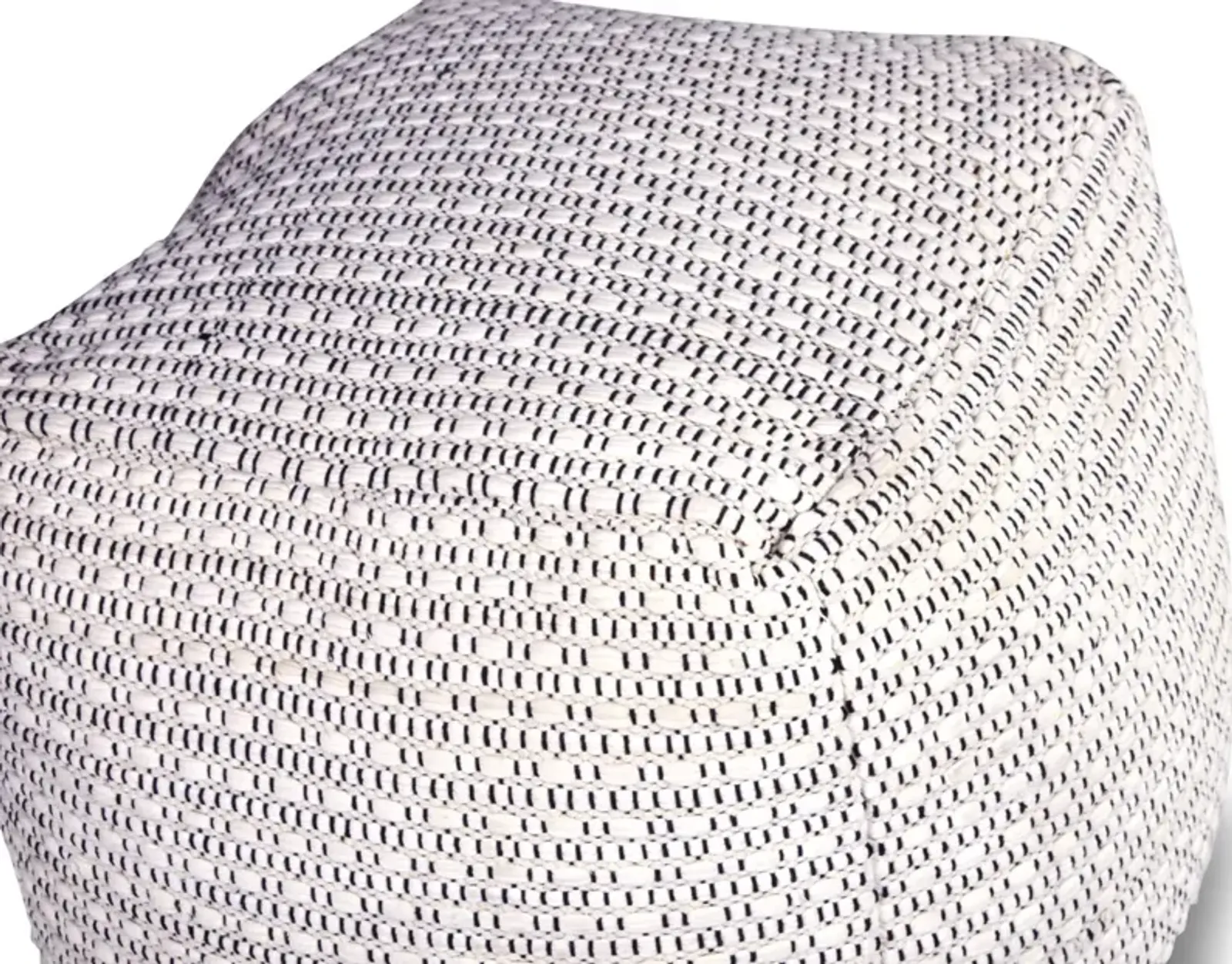 Steve Silver Hakim Handwoven Pouf