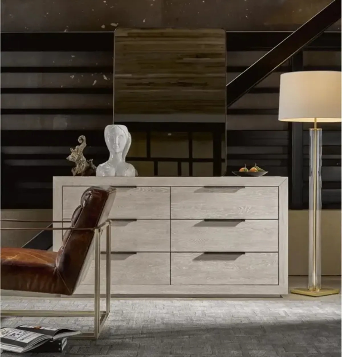 Universal Modern Huston Quartz Dresser