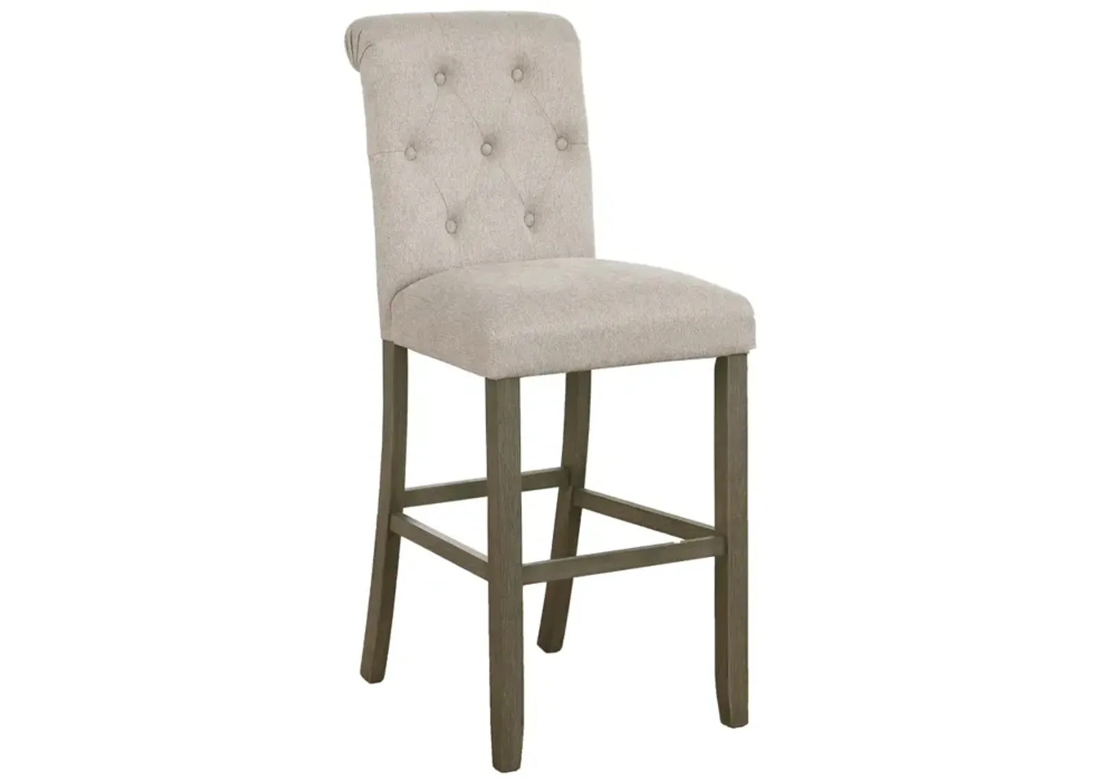 Coaster Balboa Fabric Upholstered Bar Chair Beige