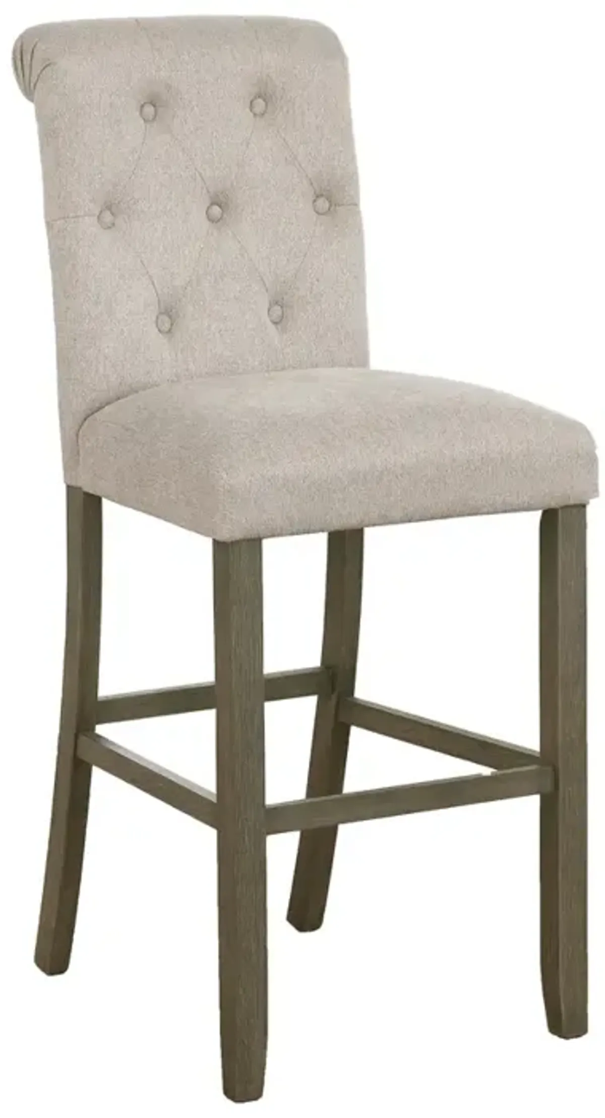 Coaster Balboa Fabric Upholstered Bar Chair Beige