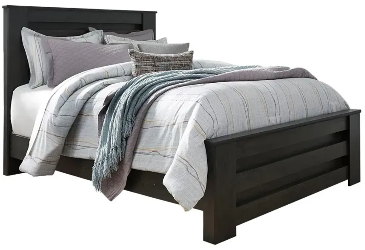 Ashley Brinxton Charcoal Queen Panel Bed