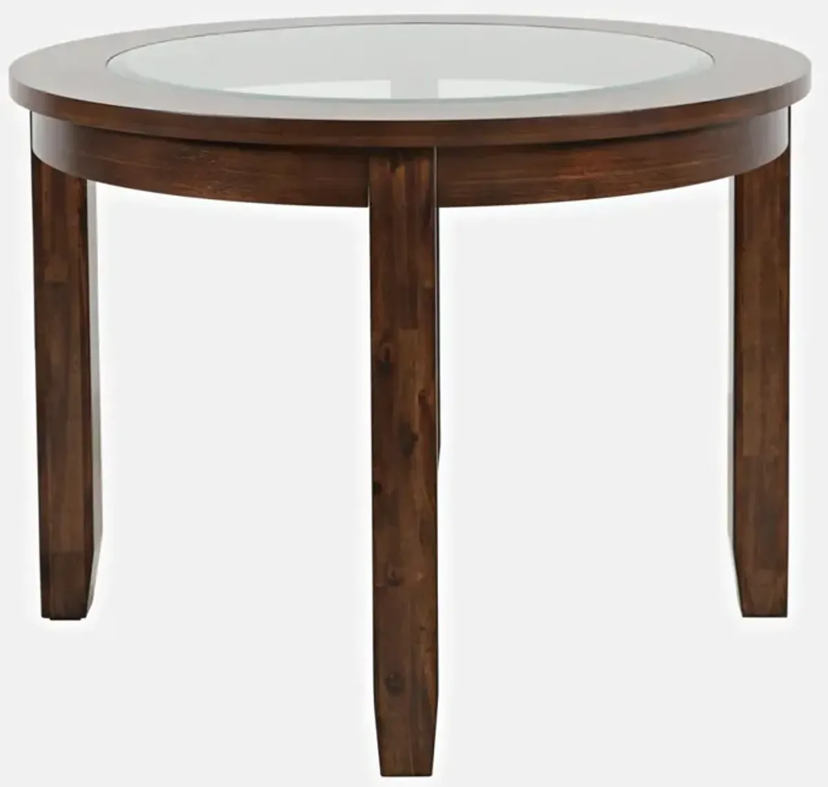 Jofran Urban Icon Round Dining Table Merlot