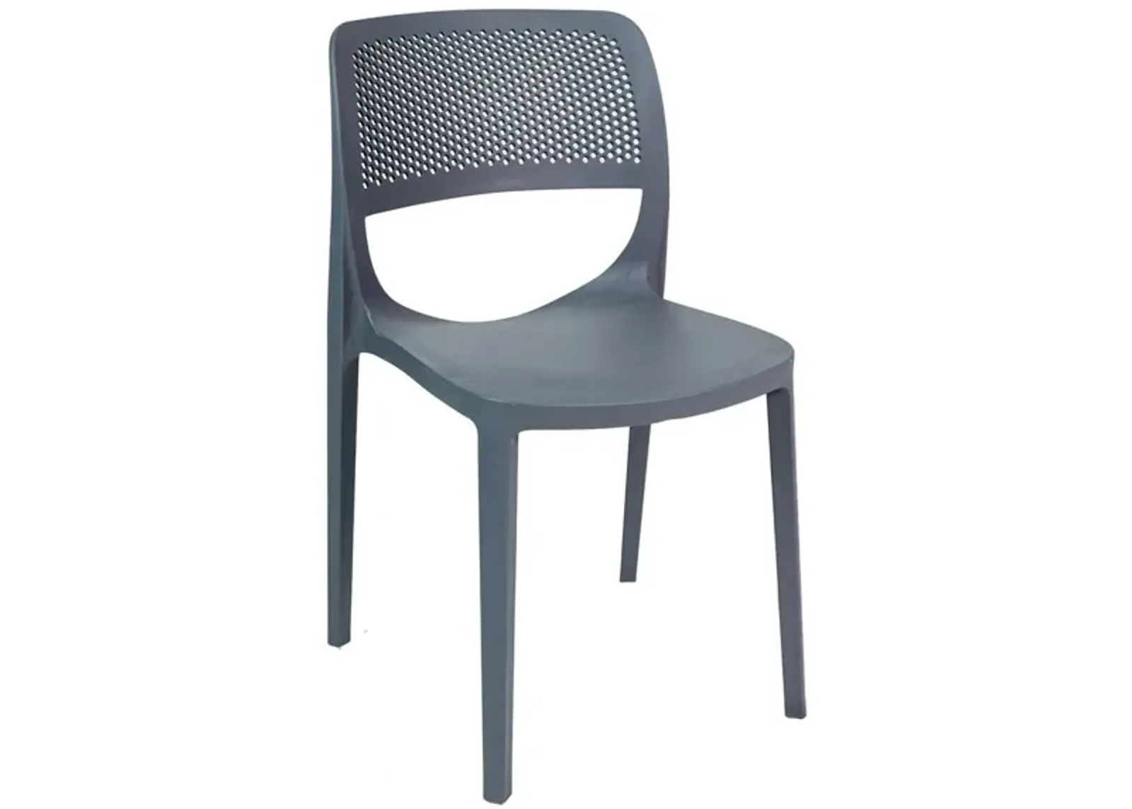 Rainbow Outdoor Mila Side Chair in Anthracite