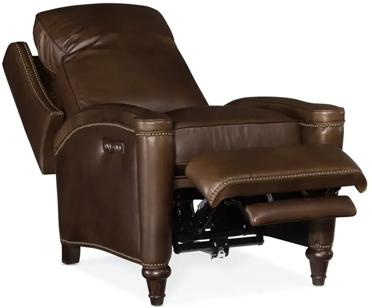 Hooker Furniture Heritage Collection Luxurious Leather Wingback Chair