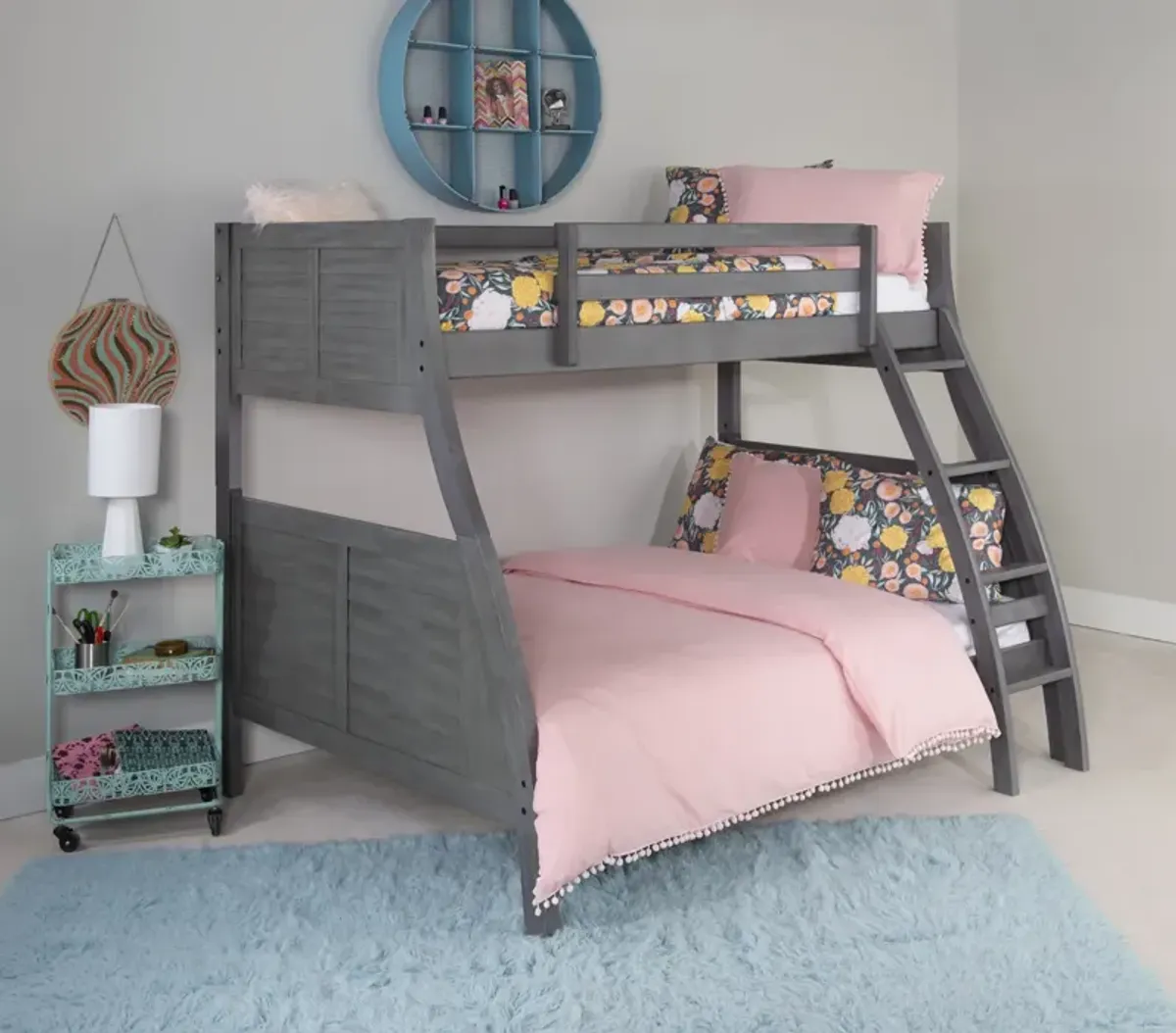 Powell Easton Grey Bunk Bed