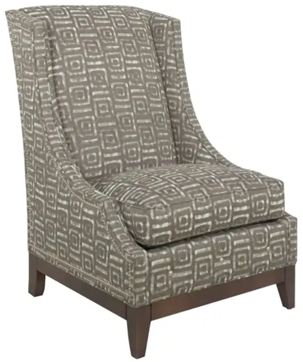 Ariana by Lexington Ava Wing Armless Barrel Chair