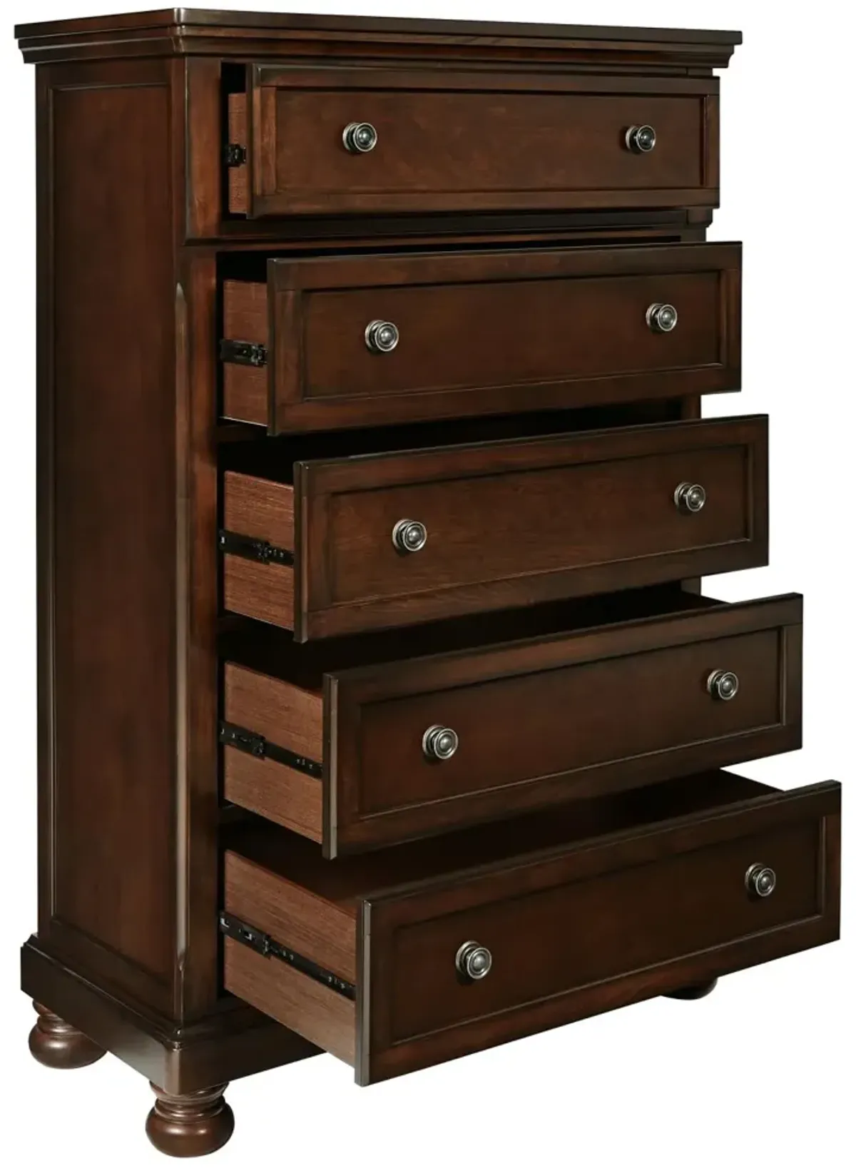 Ashley Porter Rustic Brown Millennium Chest