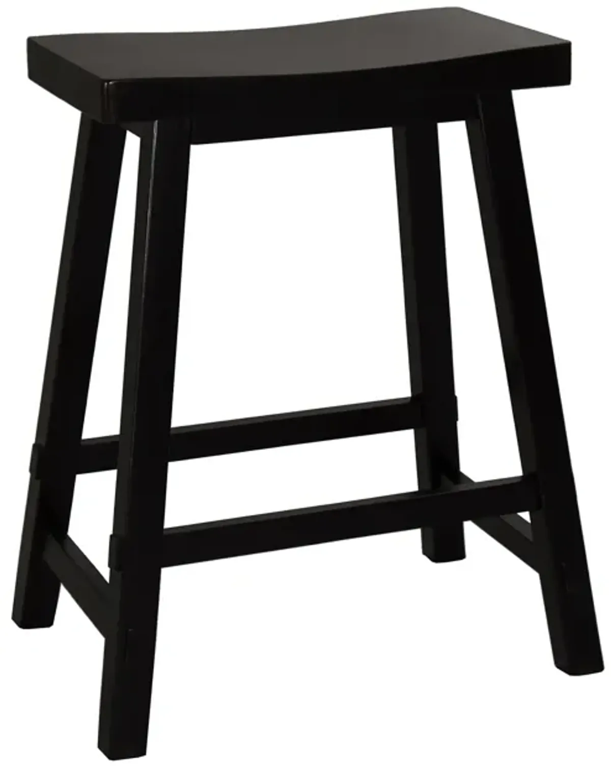 Liberty Furniture Creations Ii 24 Inch Sawhorse Black Bar Stool