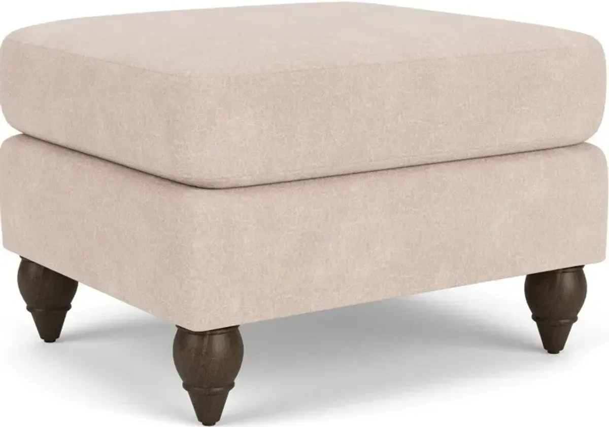 Flexsteel South Haven Stucco Ottoman