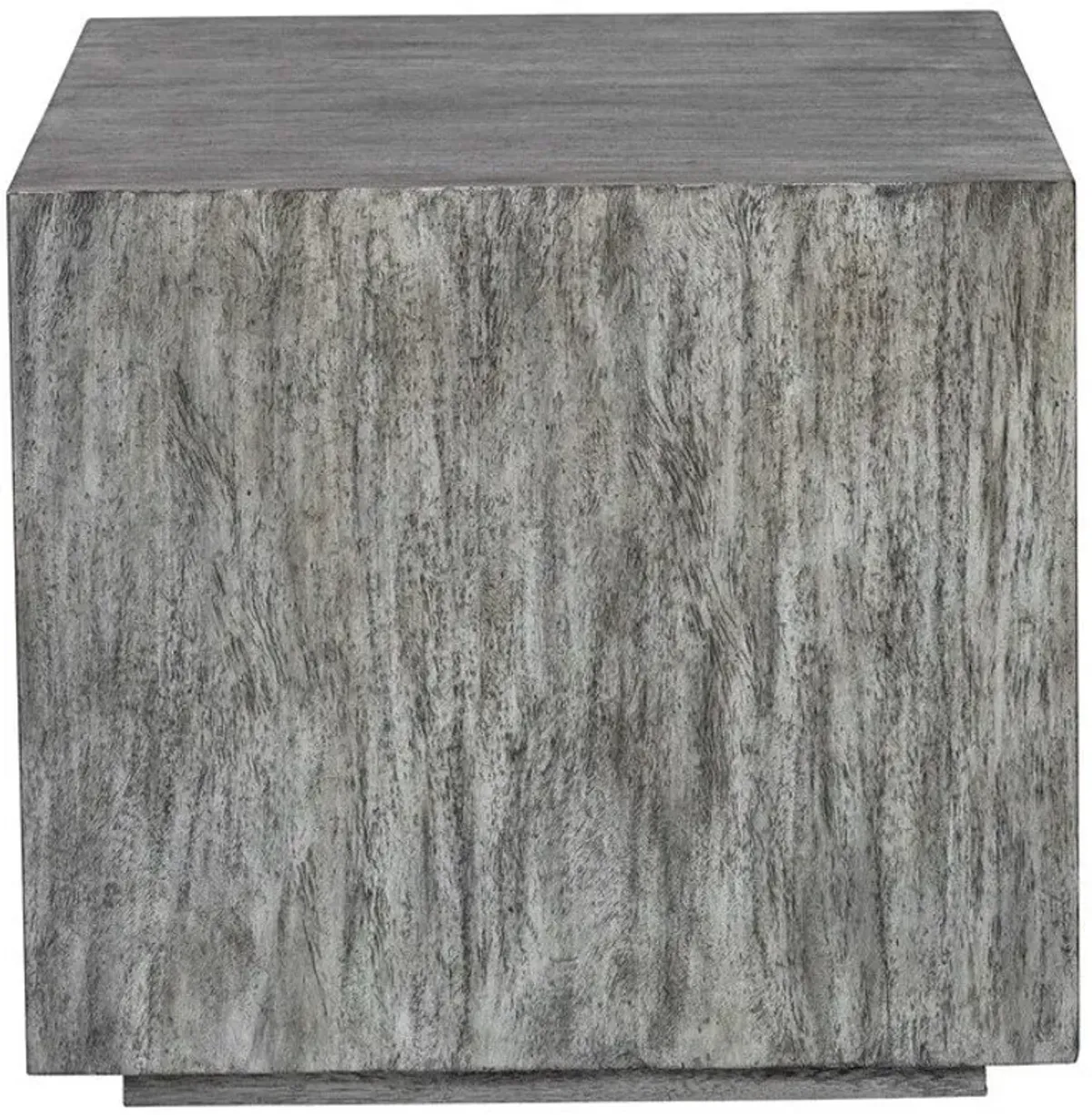 Uttermost Kareem Metallic Gray Side Table