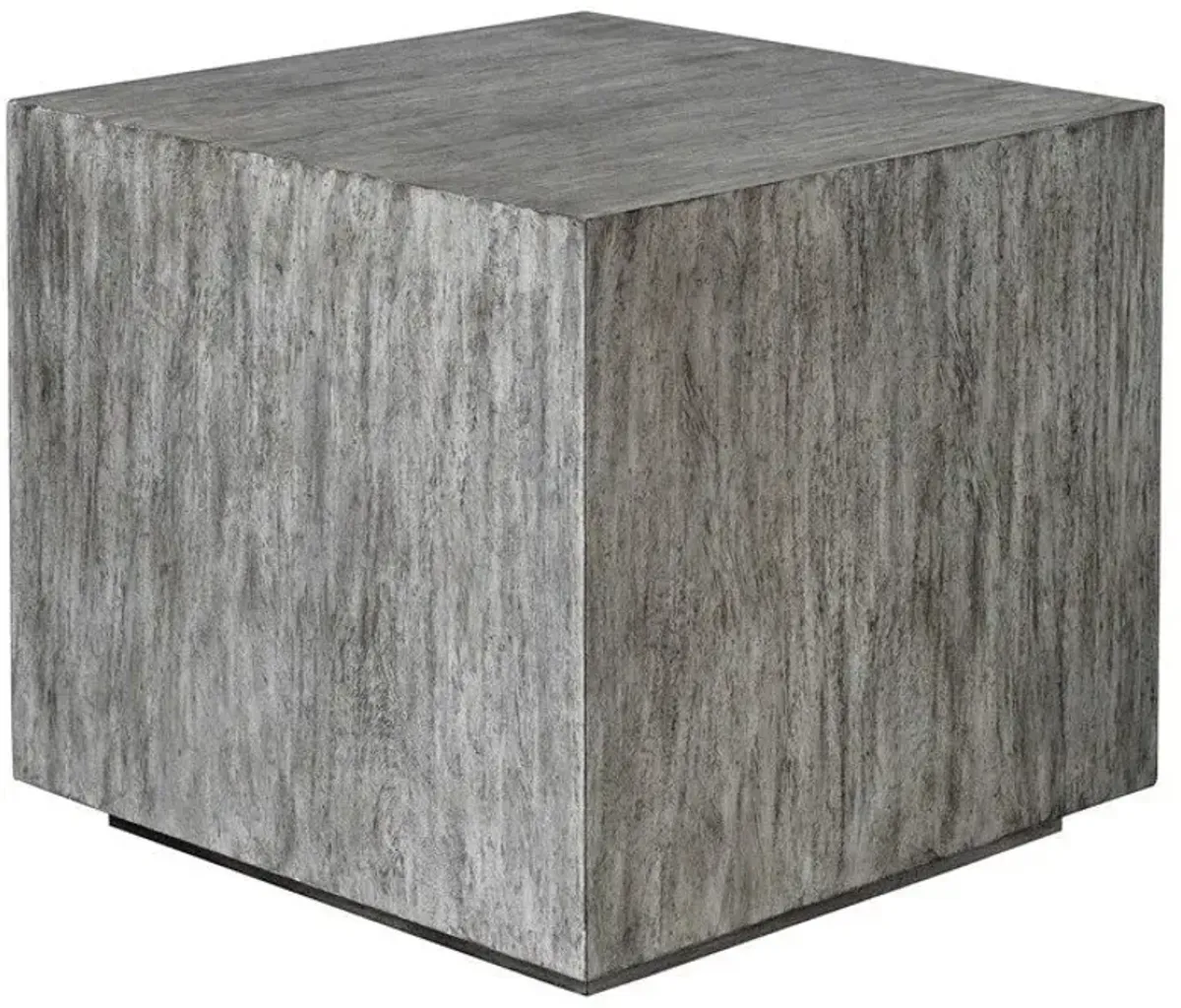 Uttermost Kareem Metallic Gray Side Table