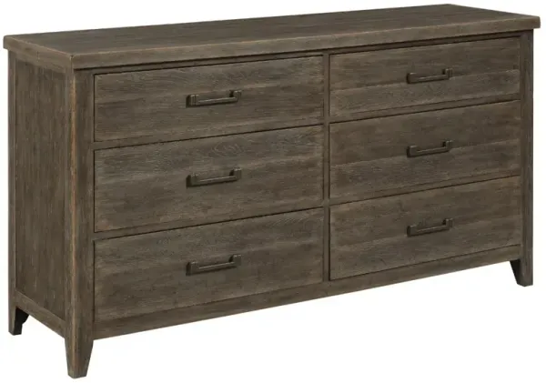 LOWELL SIX DRAWER DRESSER