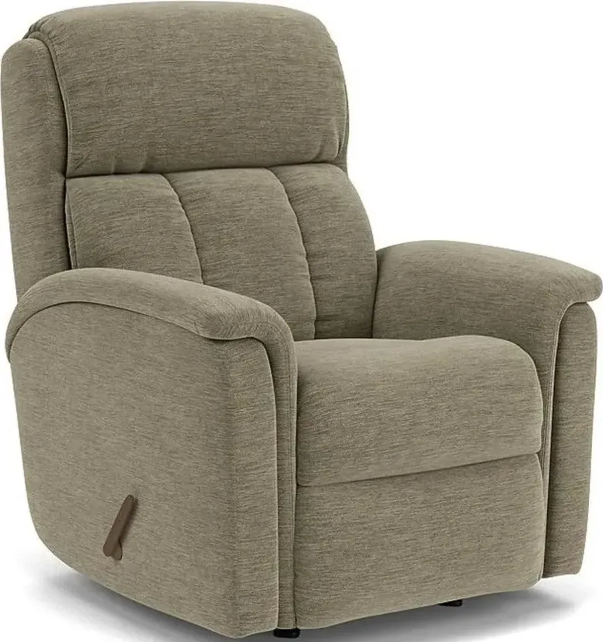 Flexsteel Luna Brown Dune Manual Recliner