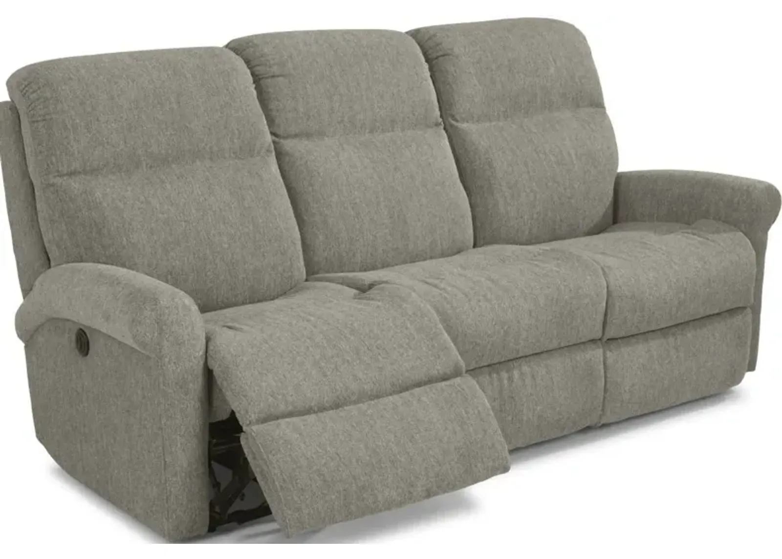 Flexsteel Davis Dove Power Reclining Sofa