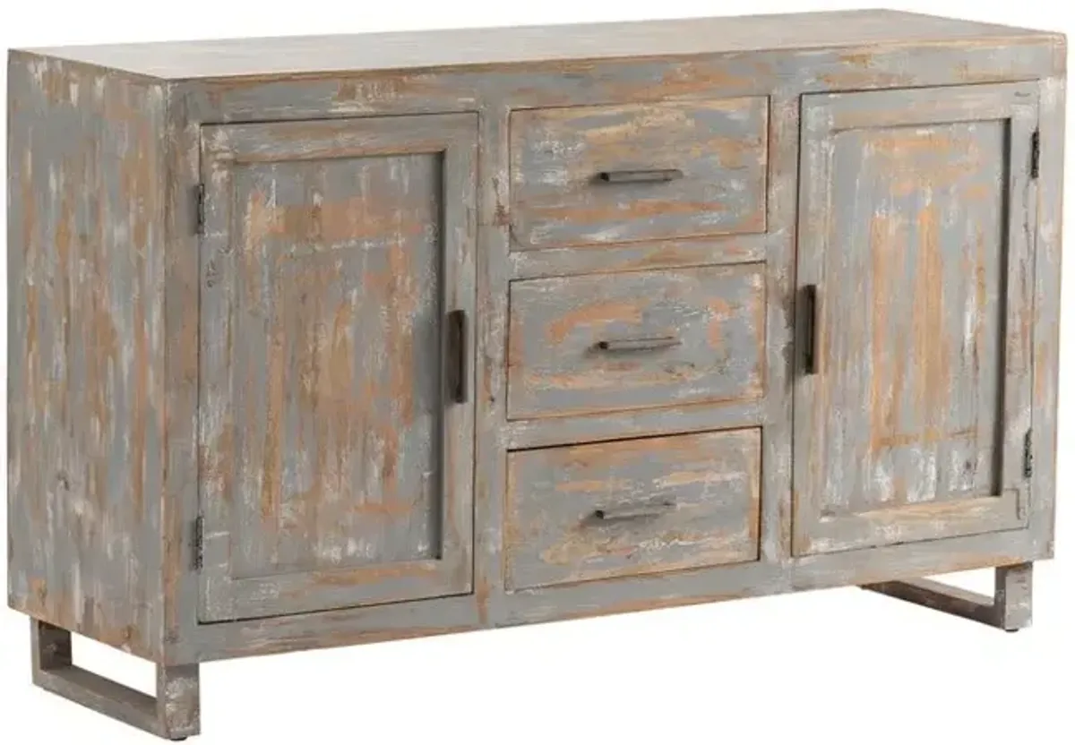 Crestview Bengal Manor Gray Sideboard