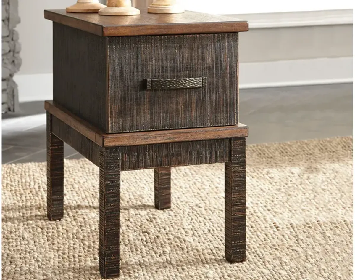 Ashley Stanah Two-Tone Chairside End Table