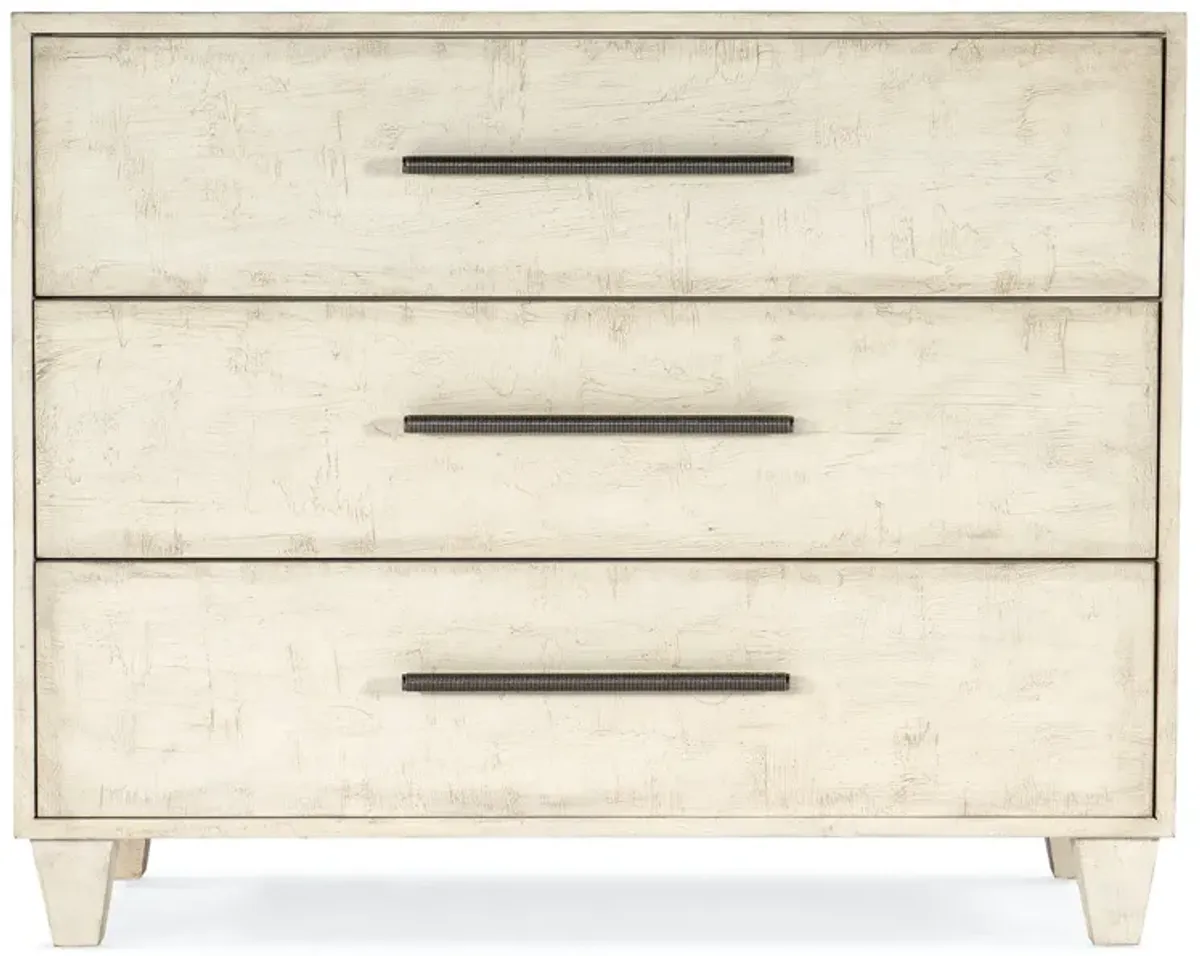 MELANGE SAFFRON THREE DRAWER CHEST