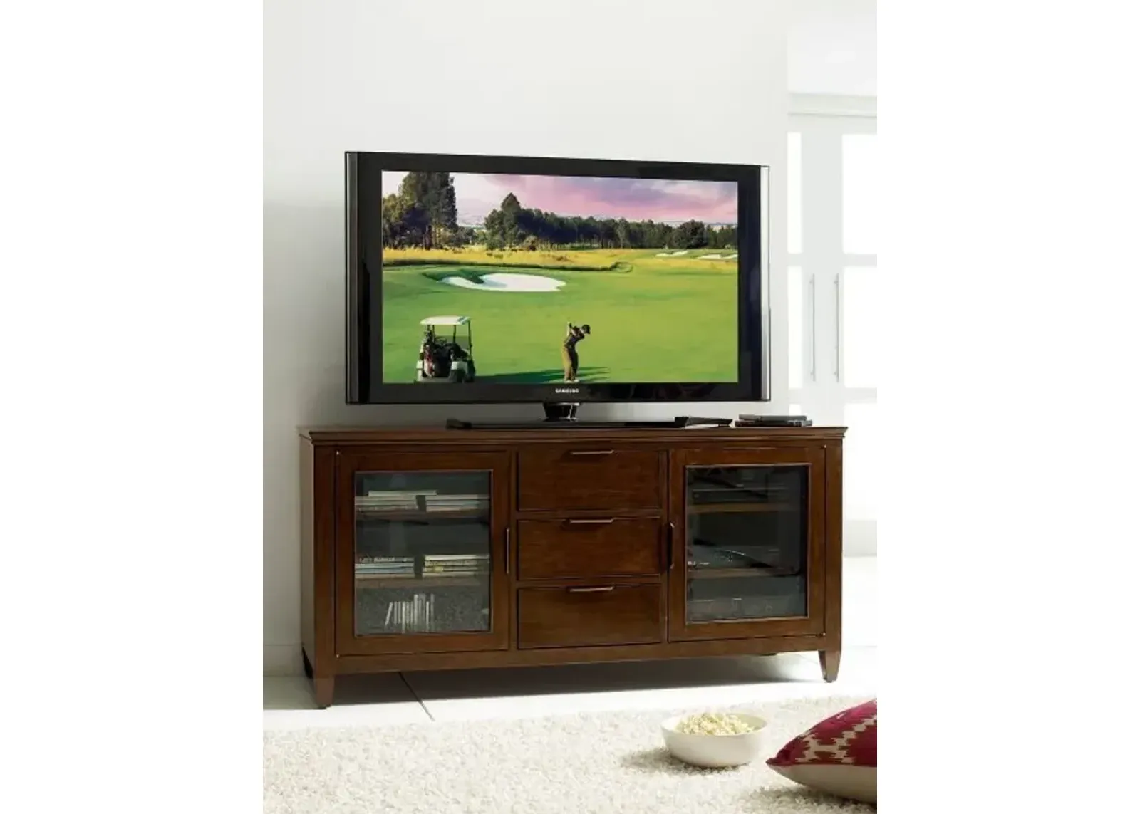 Kincaid 58 Inch Elise Accord Media Entertainment TV Stand