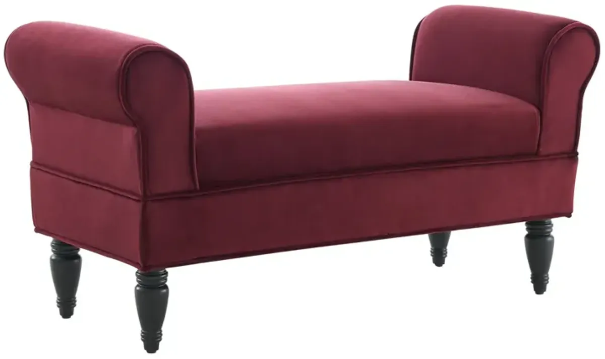 Linon Lillian Bench Berry