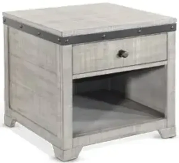Sunny Designs Alpine Grey End Table