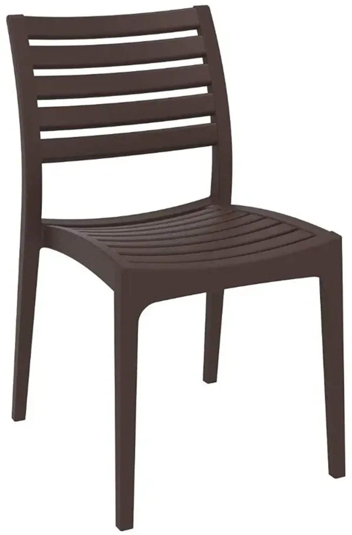 Compamia Ares Resin Rectangle Dining Set with 6 Chairs Brown