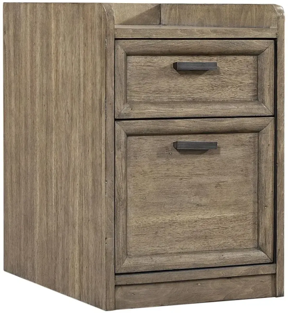 Aspenhome Trellis Desert Brown Rolling File Office Cabinet Cabinet