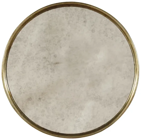 Hooker Furniture Sanctuary Round Mirrored Accent Table Visage