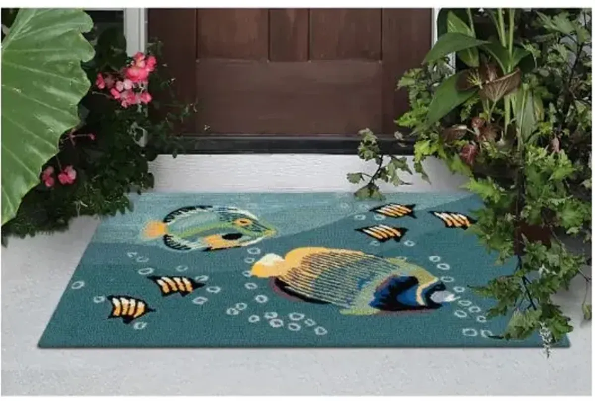 Trans Ocean Frontporch Aquarium Ocean Doormat