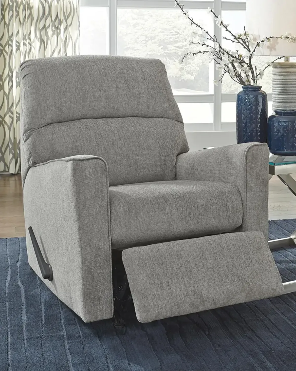 Ashley Left-Arm Facing Alloy Rocker Recliner