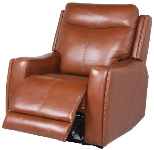 Steve Silver Natalia Coach Power Leather Recliner