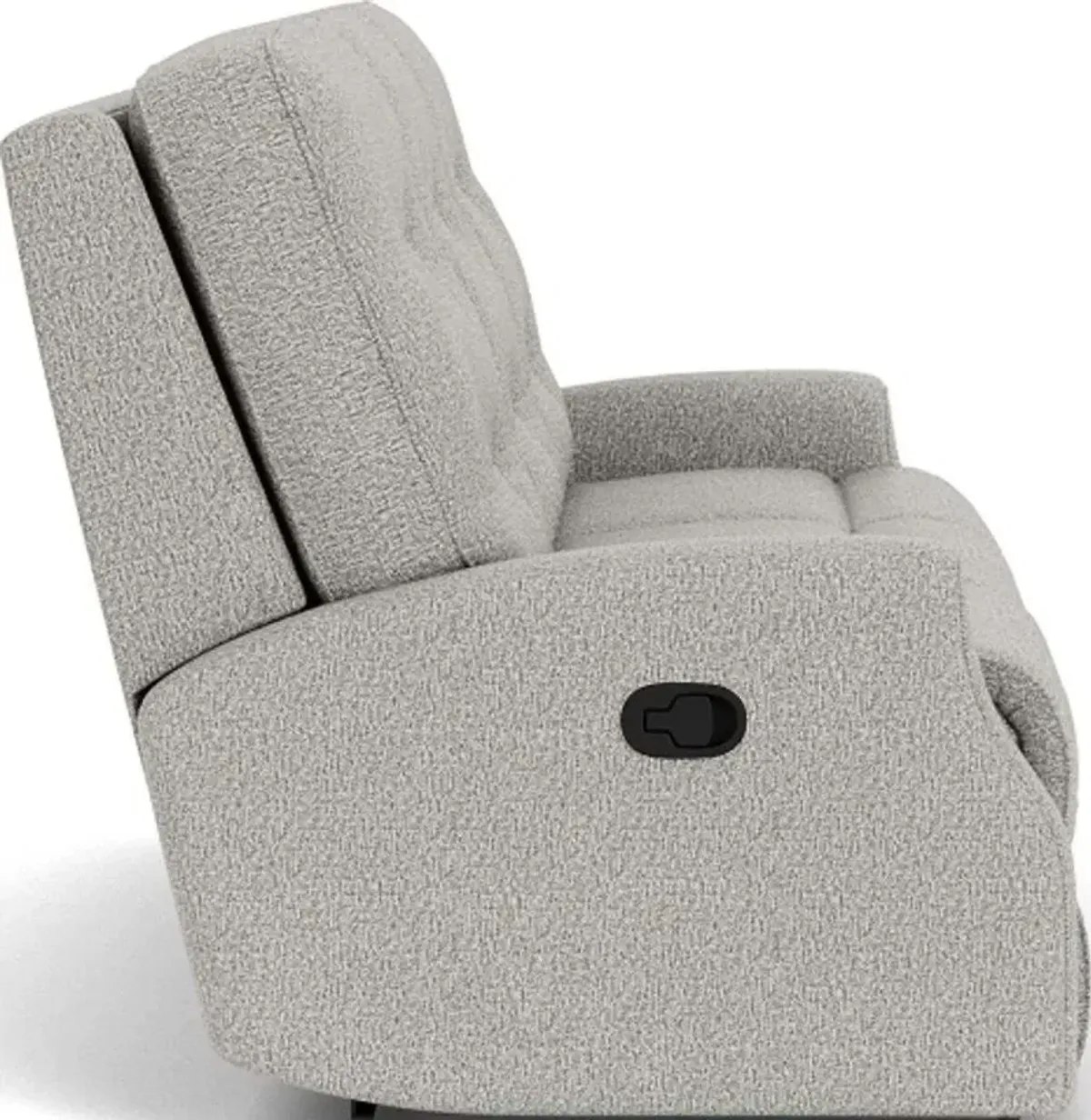 Flexsteel Devon Silver Spray Reclining Sofa