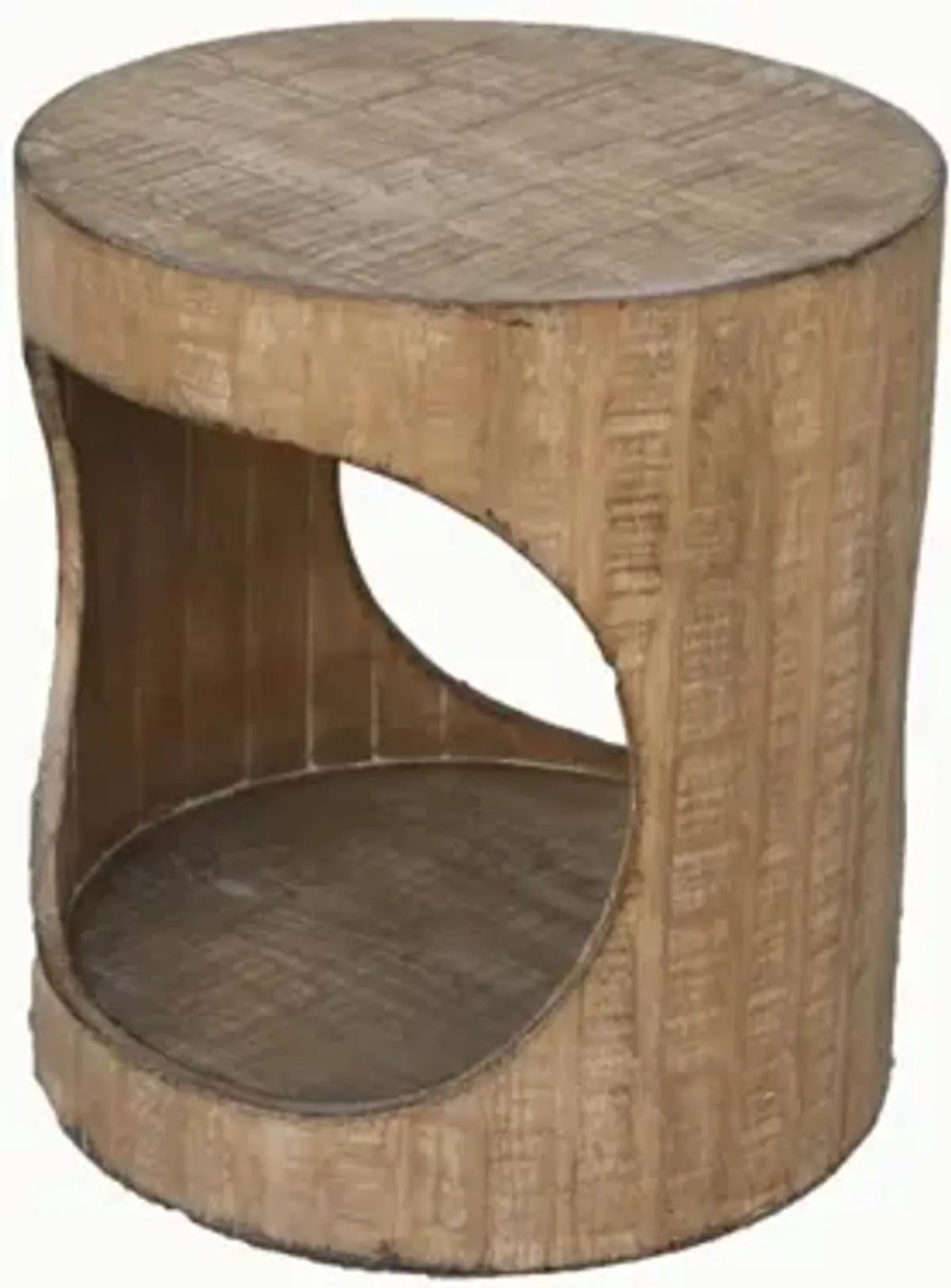 Nest Home Antique Natural Brook End Table