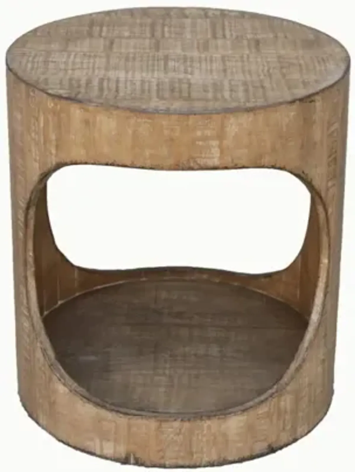 Nest Home Antique Natural Brook End Table