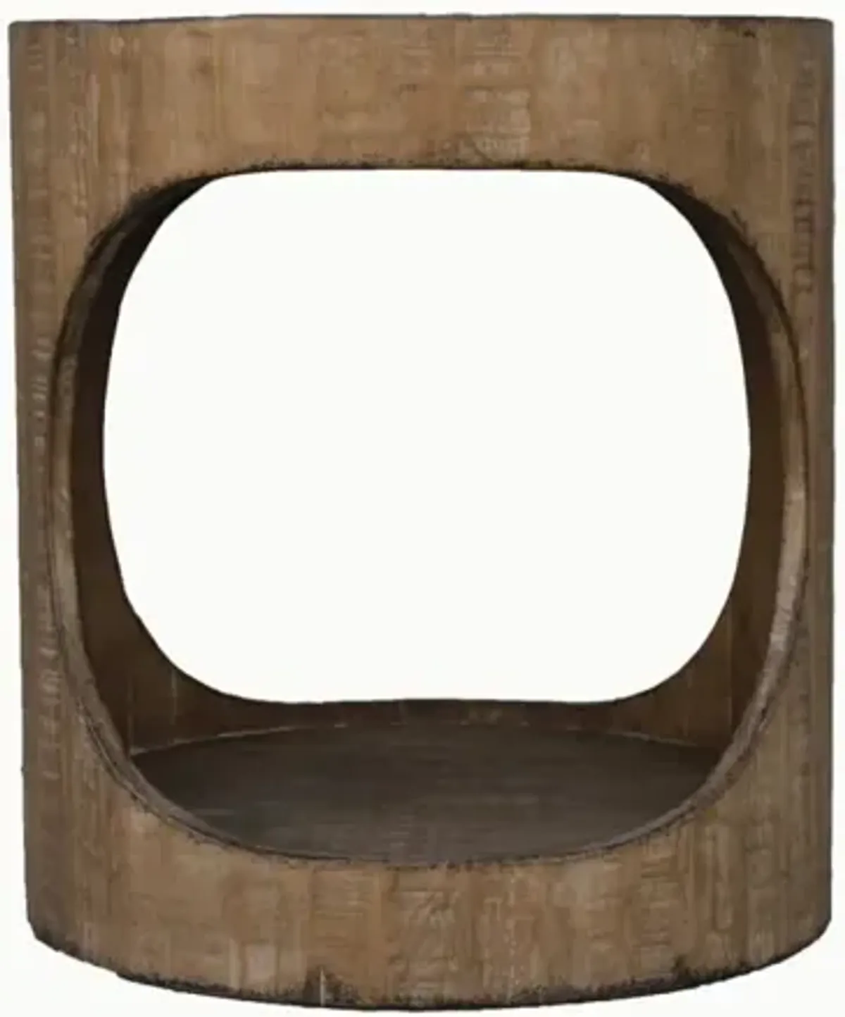 Nest Home Antique Natural Brook End Table