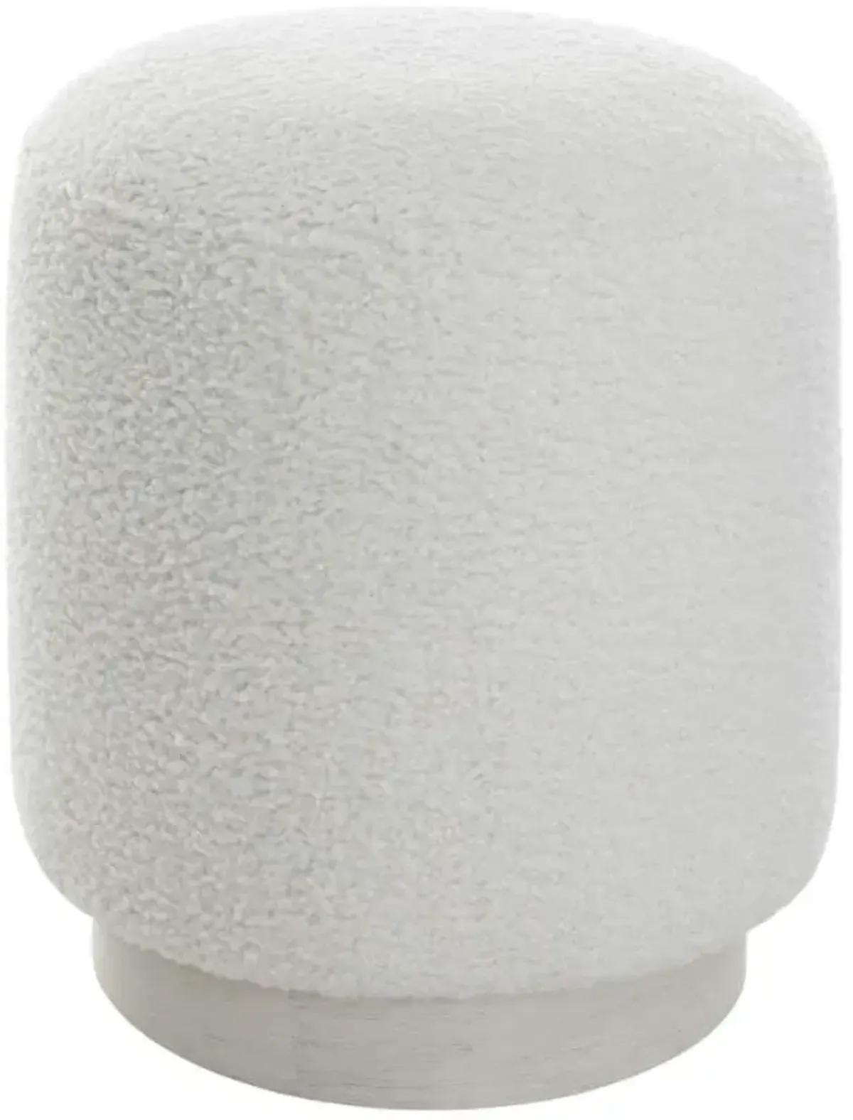 Uttermost Avila White Ottoman