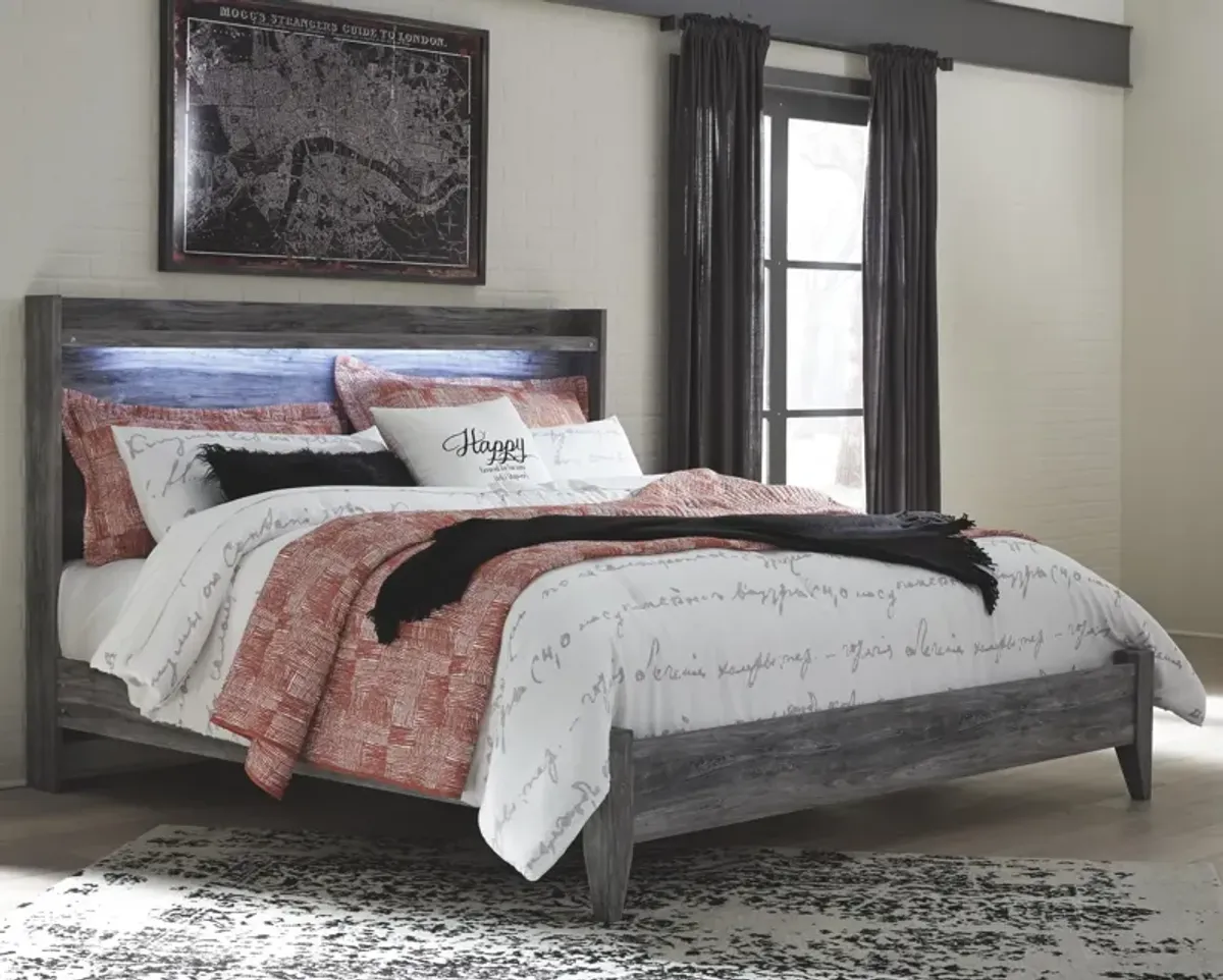 Ashley Baystorm Panel Bed King Gray