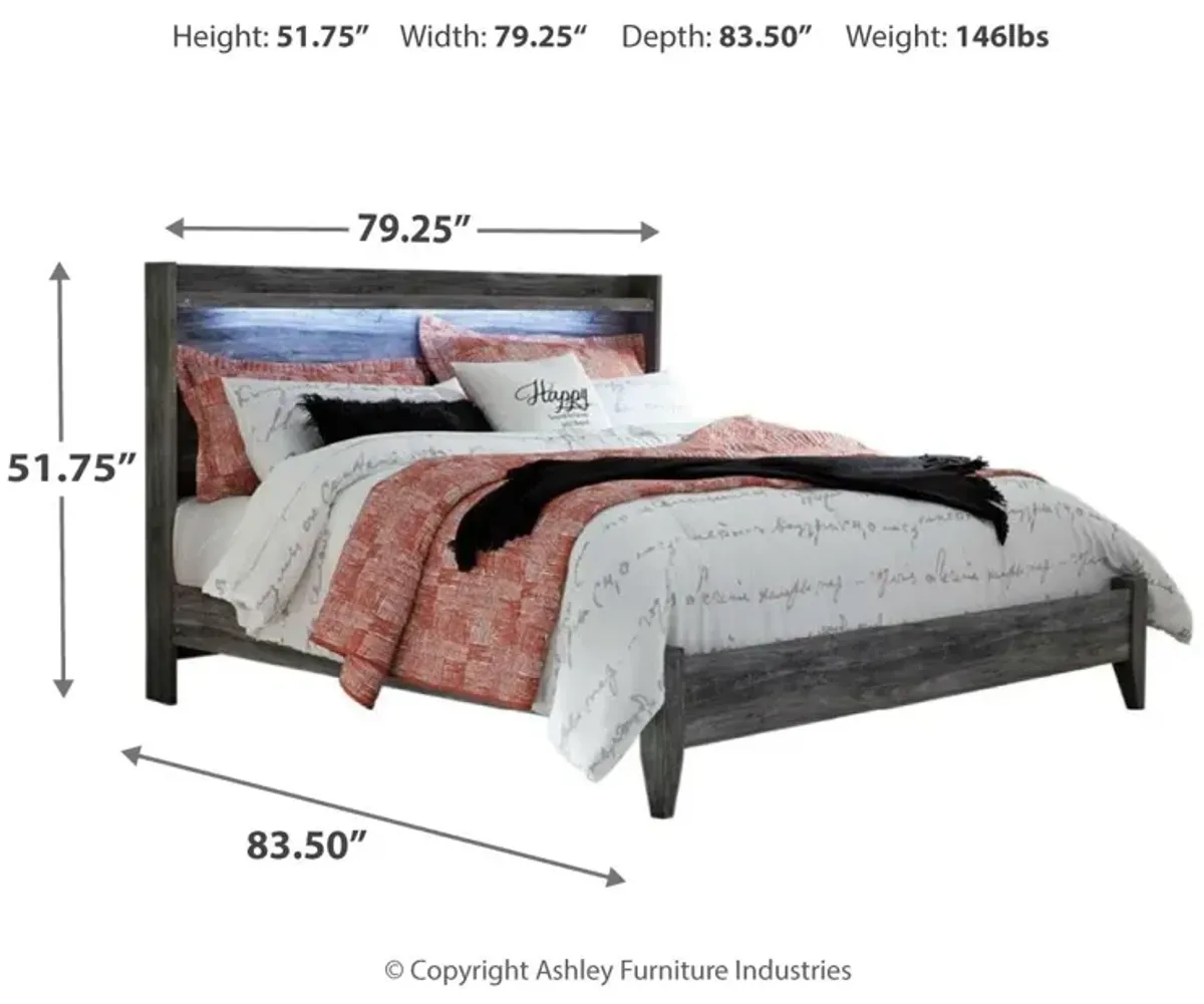 Ashley Baystorm Panel Bed King Gray